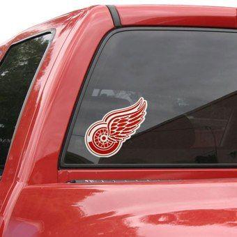 Red X Car Logo - Detroit Red Wings Car Accessories, Red Wings Auto Accessories