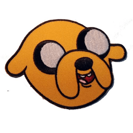 Cartoon of Walmart Logo - HP Adventure Time Cartoon Network TV Show - Jake Face Logo Iron on ...