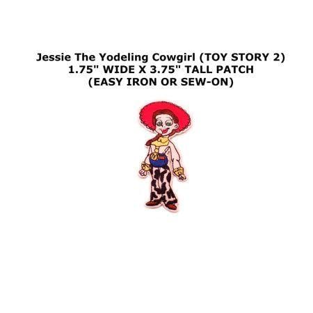 Cartoon of Walmart Logo - Jessie The Cowgirl Toy Story Cartoon Embroidered Iron Sew On Comics