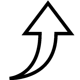 2 Arrows Up Logo - Arrows Up 2 Icon. iOS 7 Iconet