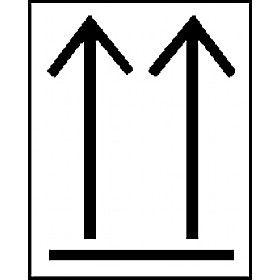 2 Arrows Up Logo - This Way Up Arrows Hazchem And Transport Labels. Cheap This Way Up