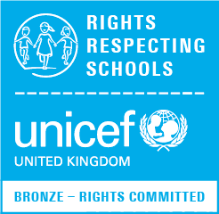 Blue and Bronze Logo - Bronze logo - Rights Respecting Schools Award