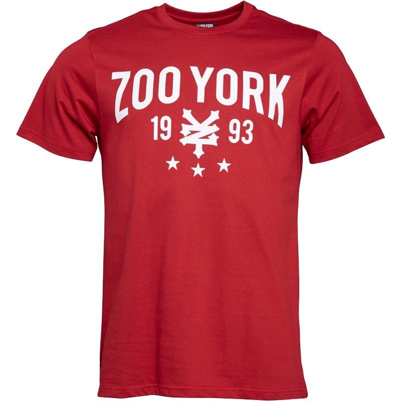Red Zoo York Logo - Buy Zoo York Mens Crank Script Logo T Shirt Rio Red