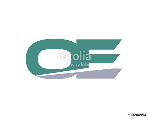 O E Logo - OE Letter Logo Modern