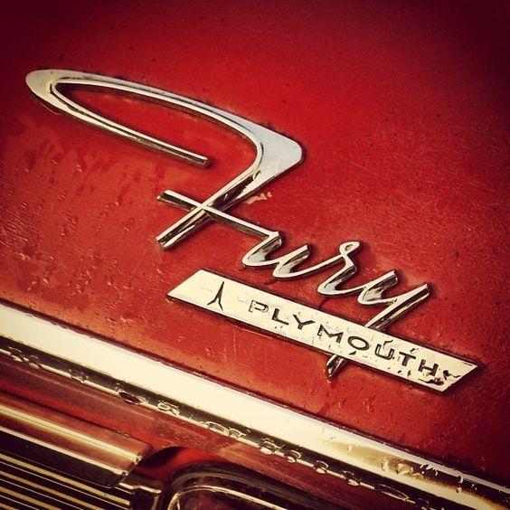Plymouth Fury Logo - Plymouth Fury Emblem | Automobile Name Plates, Hood Ornaments and ...