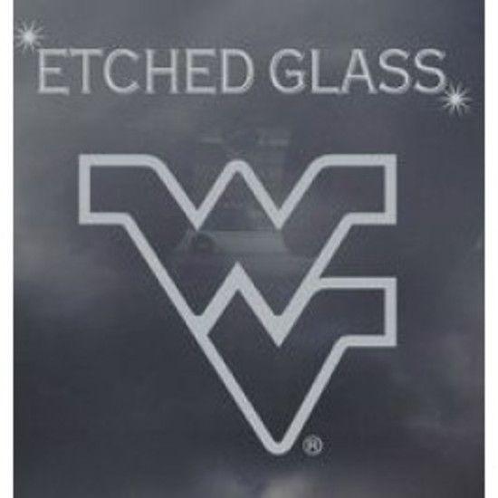 Flying WV Logo - Flying WV Logo Etched Glass Decal