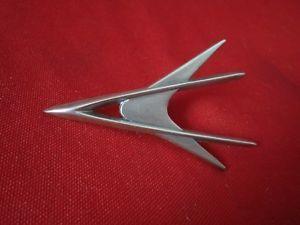 Plymouth Fury Logo - 1956 Desoto / 1957-1958 Plymouth Fury NORS Forward Look Emblem ...