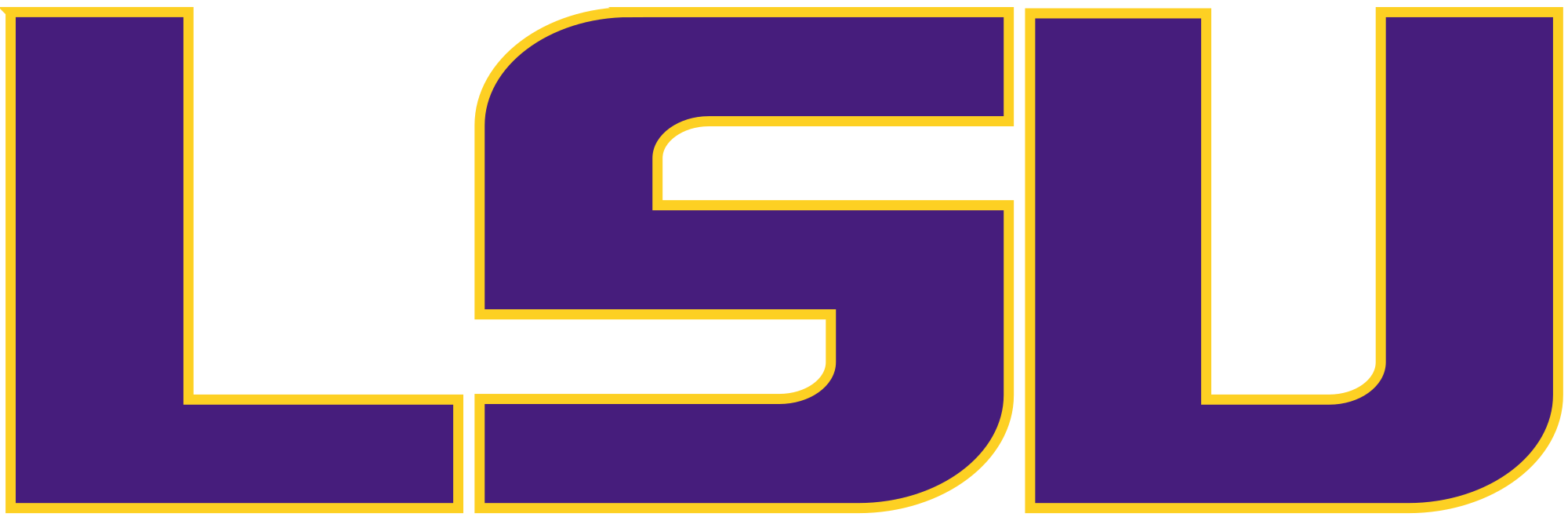 LSU Logo - LSU Athletics logo.svg