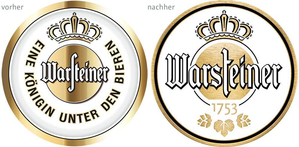 Warsteiner Logo - Traditionsbruch: das neue Warsteiner-Logo