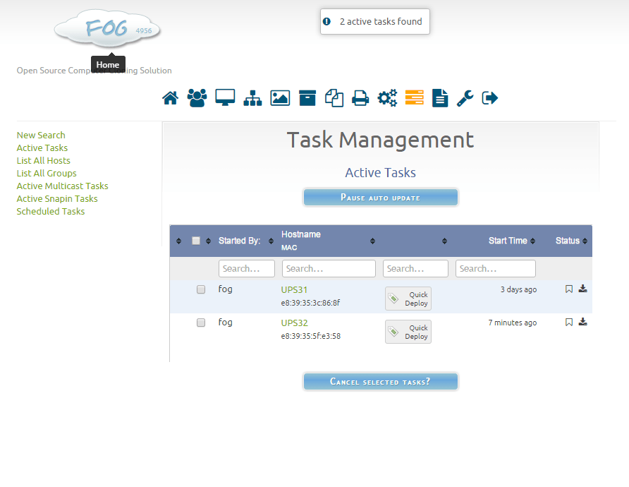 Fog Server Logo - Fog server 4956 won't deploy image to host | FOG Project