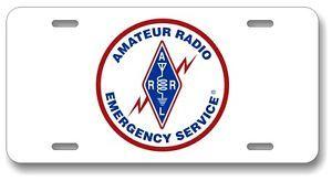Ares Radio Logo - ARES Logo - Amateur Radio Emergemcy Service License Plate - Ham ...