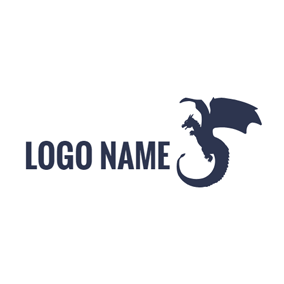Simple Dragon Logo - Free Dragon Logo Designs. DesignEvo Logo Maker