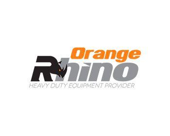 Orange Rhino Logo - Logo design entry number 61 by AdrianChambre | Orange Rhino logo contest