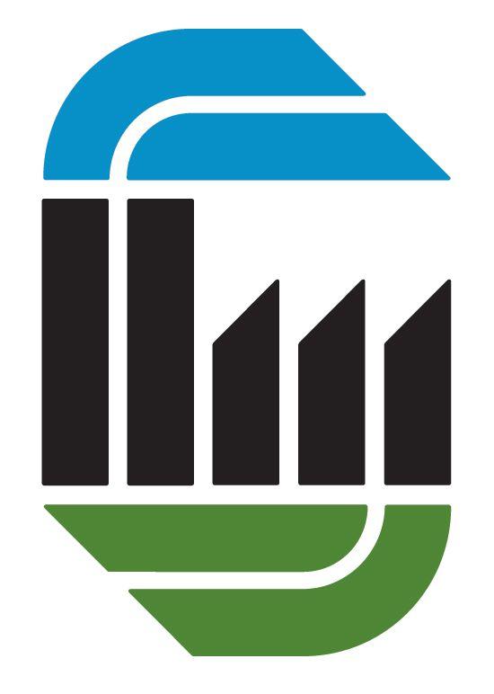 Three Rectangle Logo - Gardner Design - CRC Construction logo design. The three layers ...