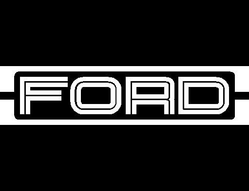 Ford GT Logo - Ford Fiesta Mk6 GT Style Side Twin Stripes Stickers Decals FORD Logo