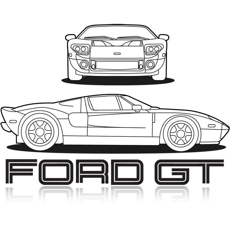 Ford GT Logo - ford gt logo - Google Search | drawings | Ford GT, Ford, Ford gt40