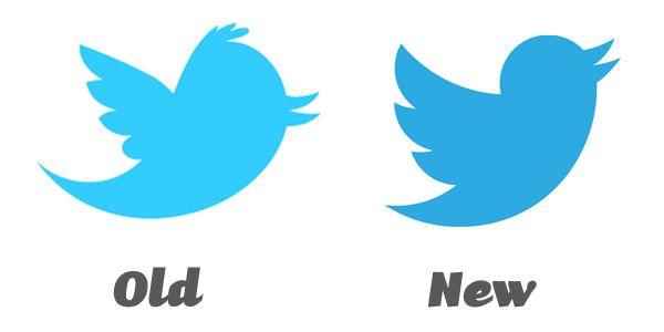Small Twitter Logo - My Voice On The Wall: New Twitter Logo