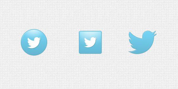 Small Twitter Logo - Free PSD: New Twitter icon