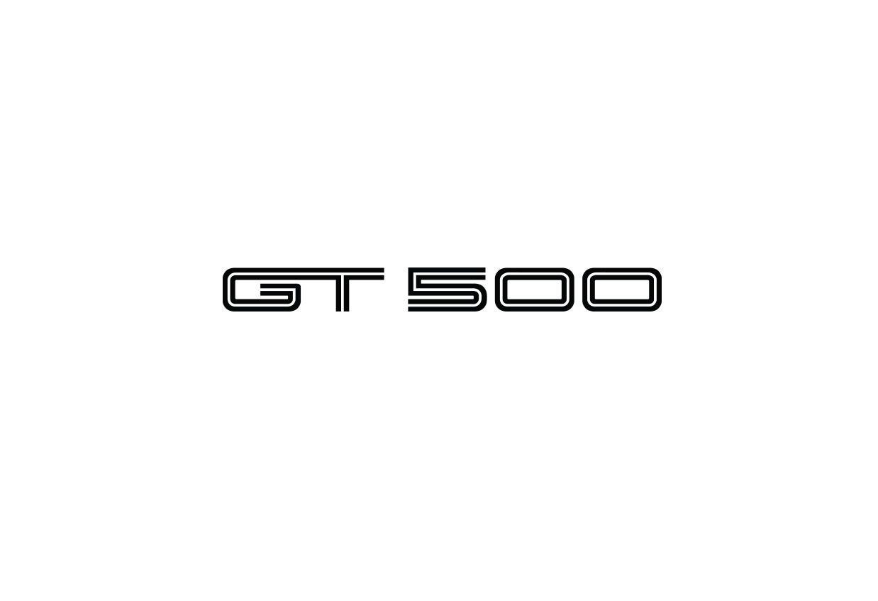 Ford GT Logo - Ford GT 500 Logo Reproduction - Visual Foundry