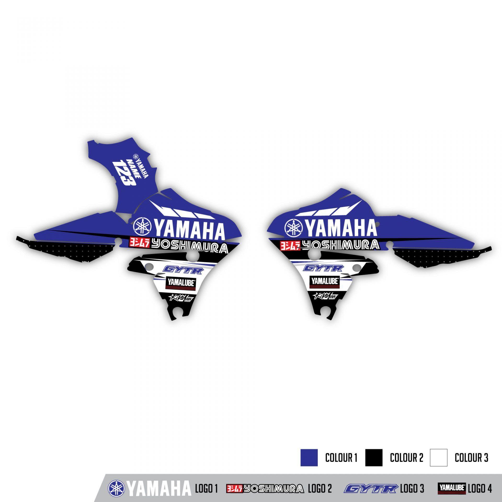 Gytr Logo - YAMAHA RADIATOR SHROUD GRAPHICS – Rival Ink Design Co