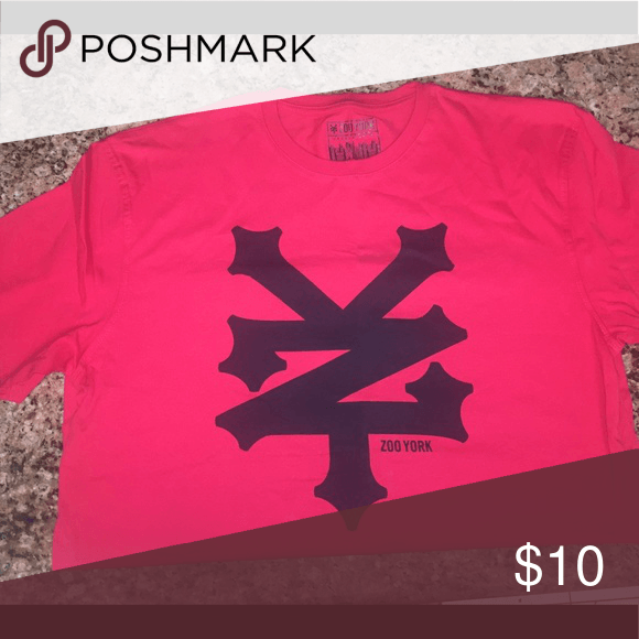 Red Zoo York Logo - Red Zooyork T-shirt Deep red with zooyork logo. New never worn Zoo ...