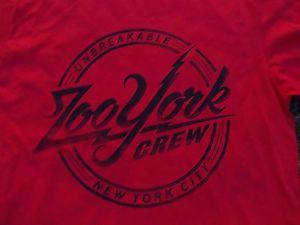Red Zoo York Logo - ZOO YORK red short sleeve skater t shirt Zoo York Unbreakable T ...