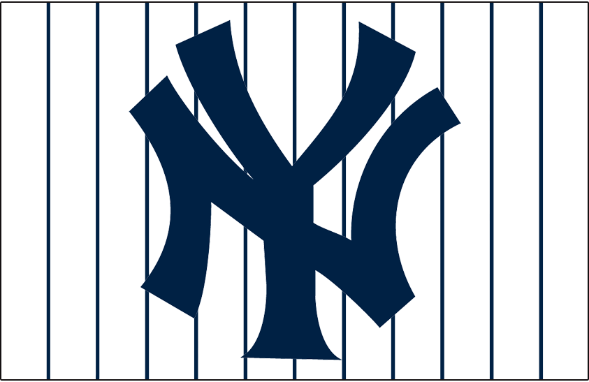 NY Yankees Logo - New York Yankees Jersey Logo - American League (AL) - Chris ...