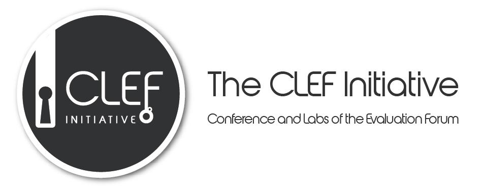 Black and White Evaluation Logo - The CLEF Initiative (Conference and Labs of the Evaluation Forum ...