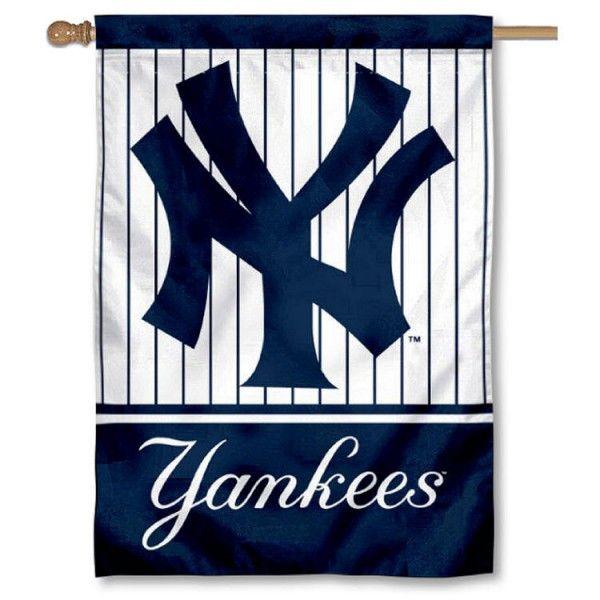 NY Yankees Logo - NY Yankees Double Sided House Flag your NY Yankees Double Sided ...