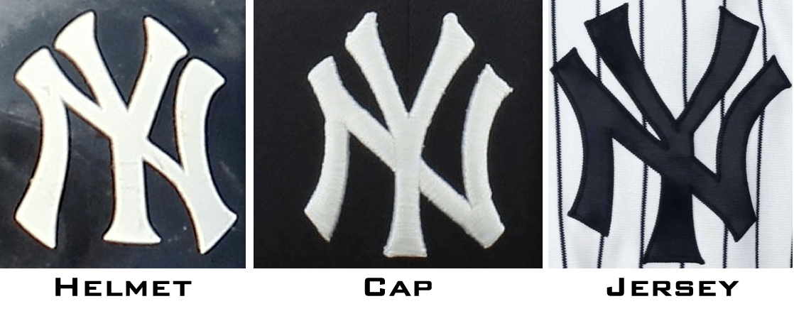 NY Yankees Logo - Uni Watch - Mismatched MLB logos