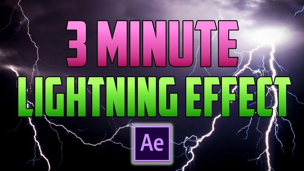 CC Lightning Logo - After Effects CC : How to Create a Lightning Strike Effect - YouTube
