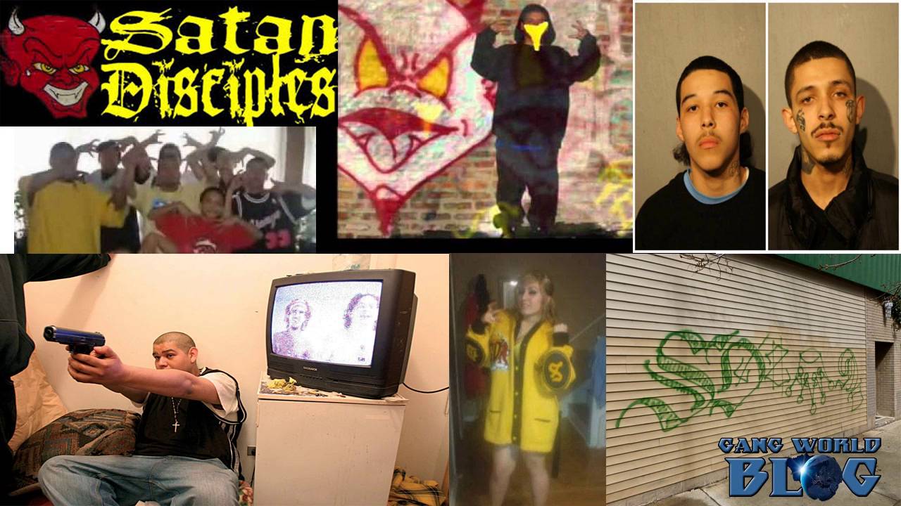 Satan Disciples Logo - Insane Gangster Satan Disciples Hood History (Chicago)