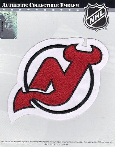 Devils Logo - New Jersey Devils Primary Team Logo Patch: Sports & Outdoors