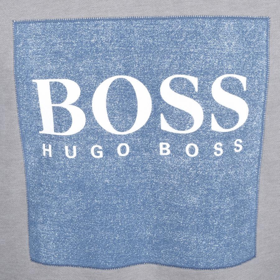Orange Square Logo - Boss By Hugo Boss Boss Orange Square Logo Sweatshirt Grey in Gray
