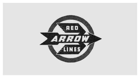 White with Red Arrow Logo - Best Trademarks Red Arrow Lines