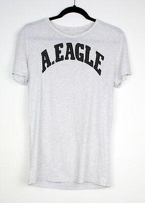 Small American Eagle Logo - WOMEN'S AMERICAN EAGLE Grey Logo T Shirt Size Small $9.45