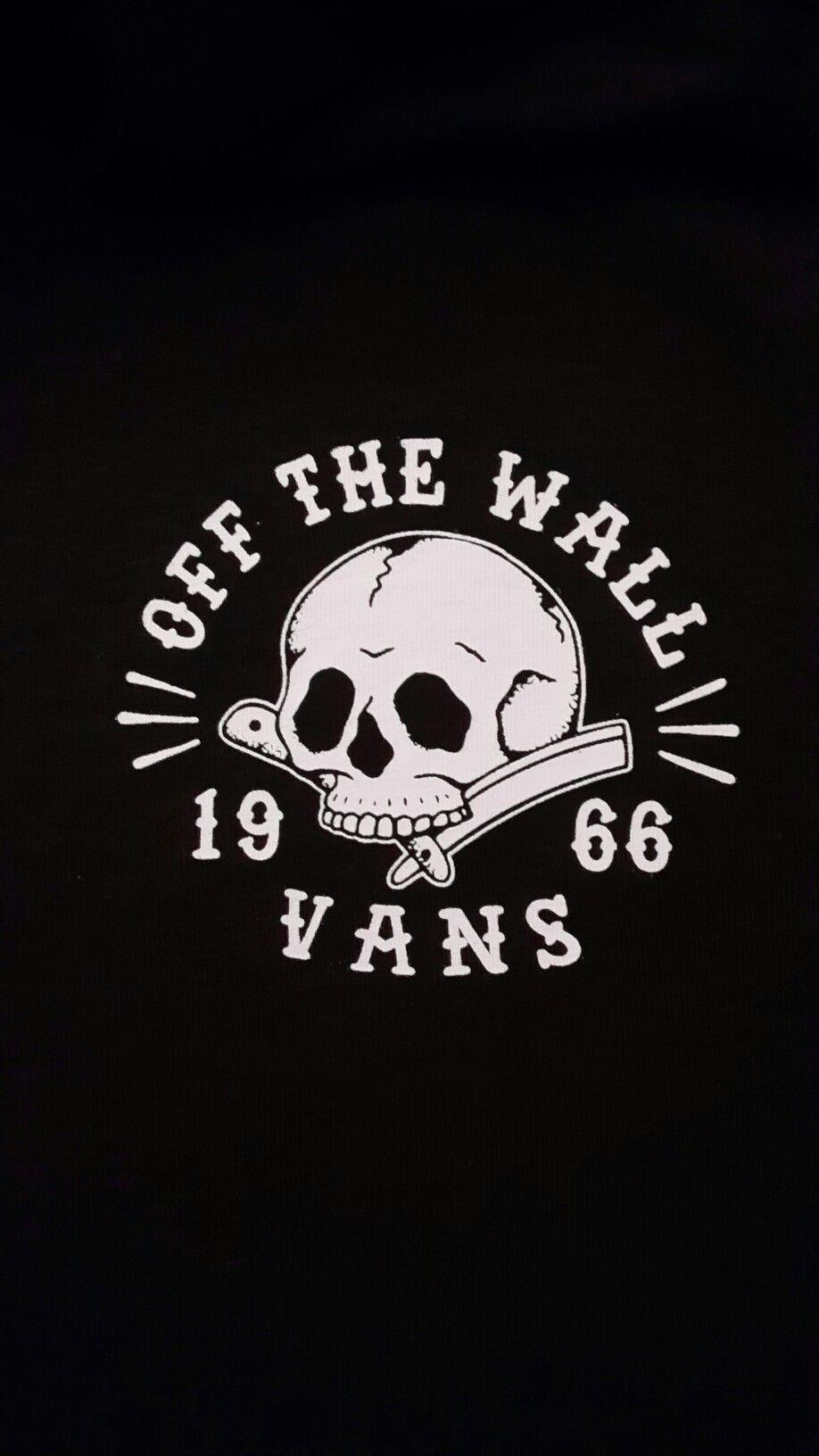 1966 Vans Logo - Vans off the wall 1966 logo tee. maa mine. Pantalla, Fondos de