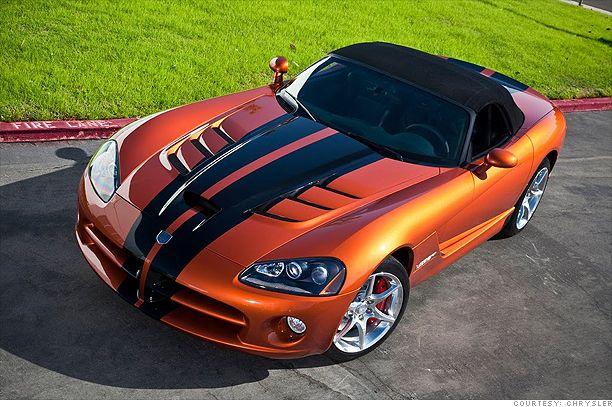 Orange Viper Logo - Chrysler 2010: Dressing up the leftovers Viper in Toxic