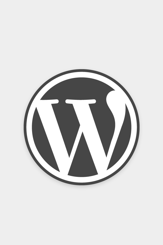 Black and Gray Logo - Different sizes of Wordpress logo for Free - Galaxy Blog