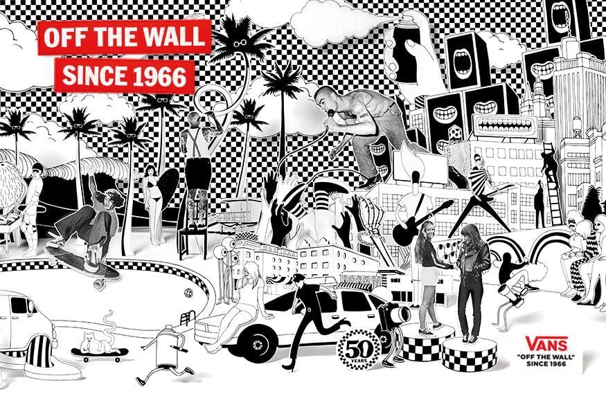 1966 Vans Logo - Celebrating 50 years: Vans through the decades… – Action Sports ...