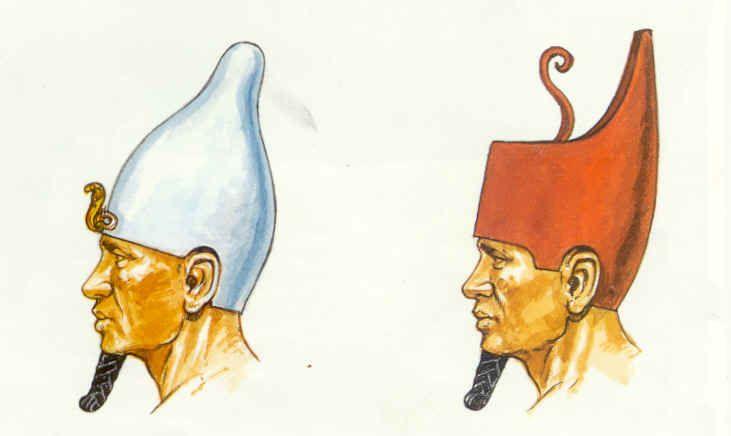 Red White Crown Logo - The White Crown, Red Crown, and Blue Crown of Ancient Egypt ...