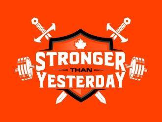Google Yesterday Logo - Stronger Than Yesterday logo design - 48HoursLogo.com