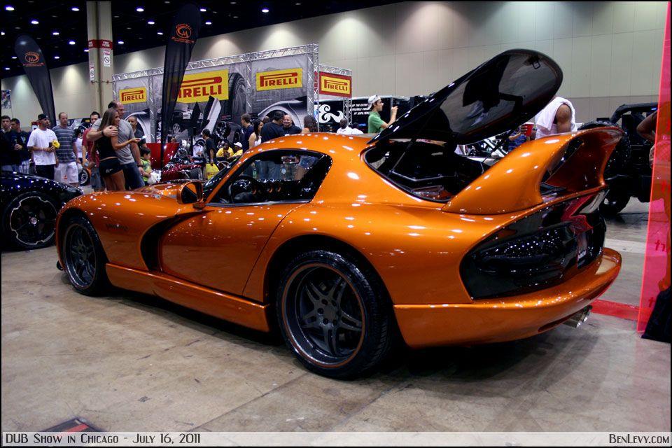 Orange Viper Logo - Custom Orange Dodge Viper - BenLevy.com