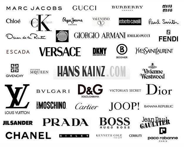 Fashion Brand Logo - Fashion Logos Fashion Design Image Fashion Brand Logos