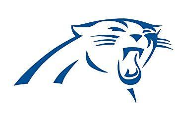 Pathers Logo - Amazon.com: Carolina Panthers Logo vinyl Sticker Decal (4