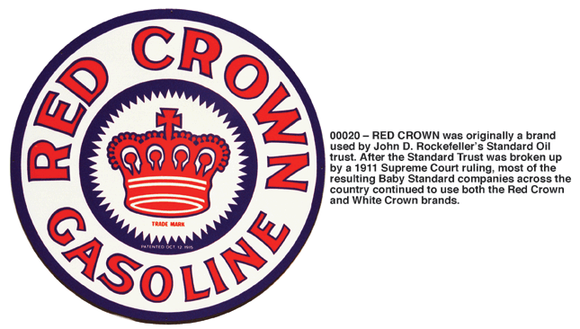 Red White Crown Logo - STUMPTOWNBLOGGER: RED CROWN GASOLINE