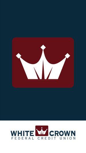 Red White Crown Logo - White Crown FCU on the App Store