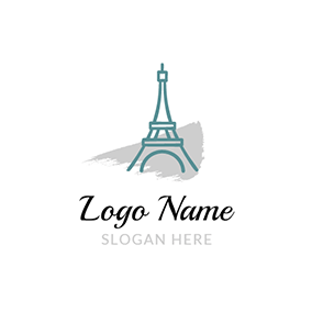 Eiffel Tower Logo - Free Tower Logo Designs | DesignEvo Logo Maker