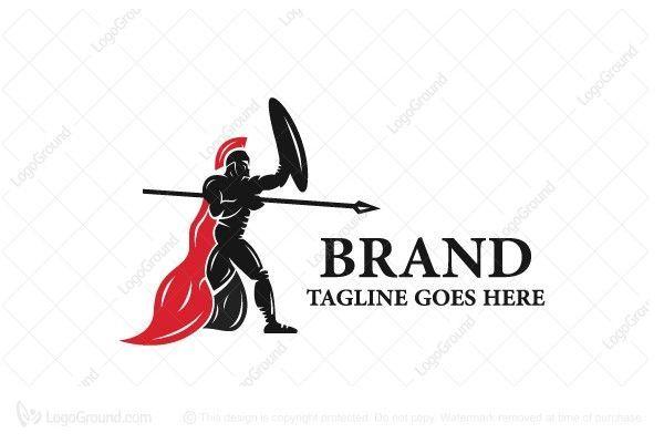 Red and Black Spear Logo - Exclusive Logo 67257, Spartan Logo | LOGOS FOR SALE | Pinterest ...