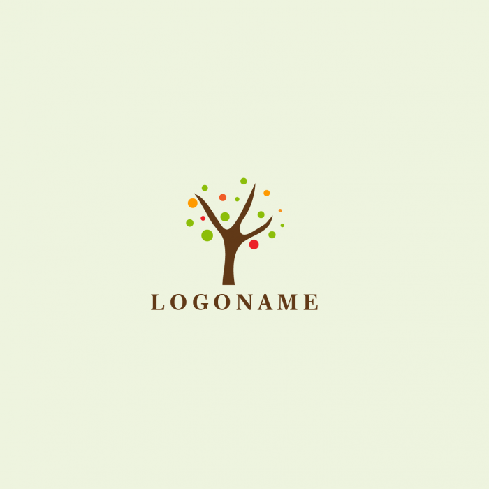 Beautiful Tree Logo - Beautiful Tree Exclusive Logo Design Template